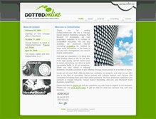Tablet Screenshot of dottedonline.com